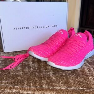 APL Women's Bright Pink Athletic Shoes
